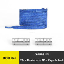 Load image into Gallery viewer, Rainbow Elastic Laces Sneaker No Tie Shoe laces New Capsule Lock Shoelaces without ties Kids Adult Quick Flat Shoelace for Shoes