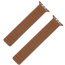 Load image into Gallery viewer, Leather Strap for Apple Watch Band 45mm 41mm 44mm 40mm Original Magnetic Loop Link Bracelet iWatch Ultar 8 7 6 SE 5 4 3 42mm