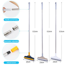 Load image into Gallery viewer, 2 in 1 Adjustable V-Shape Cleaning Brush Floor Scrub Magic Broom with Long Handle and Squeegee Household Tile Window Clean Tools