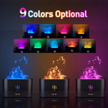 Load image into Gallery viewer, REUP Flame Aroma Diffuser Air Humidifier Ultrasonic Cool Mist Maker Fogger LED Essential Oil Jellyfish Difusor Fragrance Home