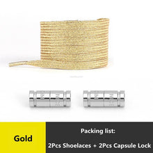 Load image into Gallery viewer, Rainbow Elastic Laces Sneaker No Tie Shoe laces New Capsule Lock Shoelaces without ties Kids Adult Quick Flat Shoelace for Shoes