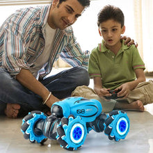 Load image into Gallery viewer, D876 1:16 4WD RC Car Radio Gesture Induction Music Light Twist High Speed Stunt Remote Control Off Road Drift Vehicle Cars Model