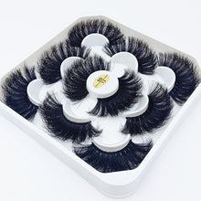 Load image into Gallery viewer, New 5Pairs 15-25mm 3D Mink Lashes Natural False Eyelashes,Extension eyelashes
