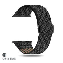 Load image into Gallery viewer, Nylon Strap for Apple watch band 44mm 40mm 38mm 42mm ultra 49mm SOLO LOOP bracelet correa iwatch series 7 SE 6 5 4 8 45mm 41mm