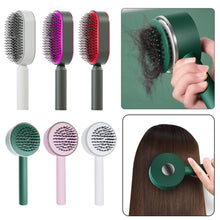 Load image into Gallery viewer, Massage Comb Hair Brush Air Cushion One-Key Self Cleaning Hair Comb Professional Detangling Scalp Air Bag Combs For Hair