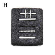 Load image into Gallery viewer, Decoration For Apple watch band Decorative Charms Diamond Jewelry iWatch/Galaxy watch 5/4/3 Bracelet silicone Strap Accessories