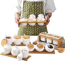 Load image into Gallery viewer, Seasoning Jar Seasoning Bottle Salt Monosodium Glutamate Seasoning Box Set Household