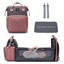 Load image into Gallery viewer, Large Capacity Diaper Bag Mummy Nursing Nappy Backpacks Travel Baby
