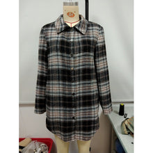 Load image into Gallery viewer, Women's Loose Casual Plush Plaid Shirt Jacket