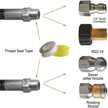 Load image into Gallery viewer, High Pressure Car Washing Machine Water Outlet Rubber Hose