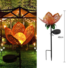 Load image into Gallery viewer, LED Solar Flame Metal Decorative Light
