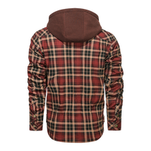 Load image into Gallery viewer, Men Warm Jacket Fleece Thick Autumn Winter Detachable Hoodies Jackets Men Slim Fit Men Clothing
