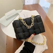 Load image into Gallery viewer, Woven soft top chain pack with versatile cross shoulder
