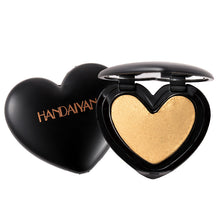 Load image into Gallery viewer, Gold Highlighter Palette Cosmetic Iluminador Face Contour Glow Makeup Bronze Powder Roze Shimmer High Lighter Heart
