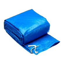 Load image into Gallery viewer, New Swimming Pool Cover 183CM Blue Cloth Round Mat Family Garden Rainproof Dust Cover UV Resistant Mat Home Pool Accessories
