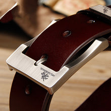 Load image into Gallery viewer, Adjustable belt automatic buckle belt

