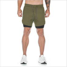Load image into Gallery viewer, Summer Running Shorts Men 2 in 1 Sports  Shorts
