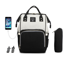 Load image into Gallery viewer, Large Capacity Diaper Bag Mummy Nursing Nappy Backpacks Travel Baby
