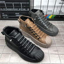 Load image into Gallery viewer, High-Top Thick Bottom Shoes Casual Sneakers
