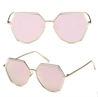 Individual Metal TR Mixed Polarizing Sunglasses Male Irregular Trend Toad Mirror Female New Frame