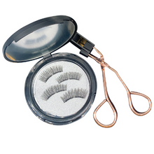 Load image into Gallery viewer, Net red quantum eyelash soft magnetic false eyelash new magnetic iron eyelash clip magnetic false eyelash set factory direct sale
