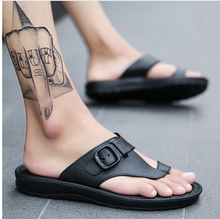 Load image into Gallery viewer, 2021 summer youth dual-use male splint off shoes sandals shoes for men summer casual tide drag
