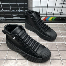Load image into Gallery viewer, High-Top Thick Bottom Shoes Casual Sneakers
