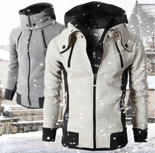 Load image into Gallery viewer, Men&#39;s High-Necked Hooded Jacket
