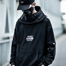 Load image into Gallery viewer, High collar coat hooded sweater
