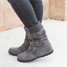 Load image into Gallery viewer, Casual Winter Boots Strap Buckle Shoes

