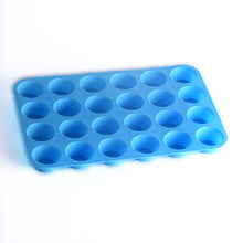 Load image into Gallery viewer, 24 holes with round silicone cake mould
