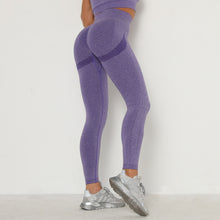 Load image into Gallery viewer, Seamless Knitted Peach Hip Women&#39;s Tight Elastic Yoga Pants High Waist Quick-drying Hip Pants
