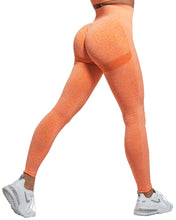 Load image into Gallery viewer, Seamless Knitted Peach Hip Women&#39;s Tight Elastic Yoga Pants High Waist Quick-drying Hip Pants
