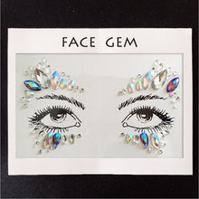Load image into Gallery viewer, Tear Eye Makeup Stickers Eye Jewelry Tear Mole Patches Bright Water Glitter Diamond Glitter Sequins Childrens Show
