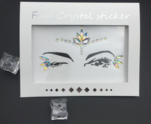 Load image into Gallery viewer, Tear Eye Makeup Stickers Eye Jewelry Tear Mole Patches Bright Water Glitter Diamond Glitter Sequins Childrens Show
