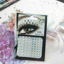Load image into Gallery viewer, Tear Eye Makeup Stickers Eye Jewelry Tear Mole Patches Bright Water Glitter Diamond Glitter Sequins Childrens Show
