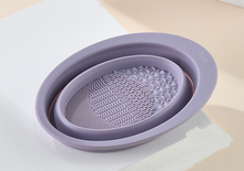 Load image into Gallery viewer, Silicone Cosmetic Makeup Brush Cleaning Pad Board
