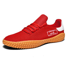 Load image into Gallery viewer, Spring and Summer Flying Woven Casual Shoes Large Men&#39;s Shoes Beathable Korean Forrest Gump Sneakers
