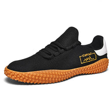 Load image into Gallery viewer, Spring and Summer Flying Woven Casual Shoes Large Men&#39;s Shoes Beathable Korean Forrest Gump Sneakers
