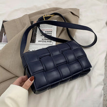 Load image into Gallery viewer, Woven soft top chain pack with versatile cross shoulder
