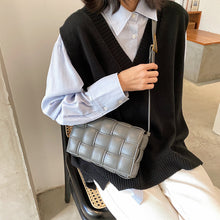 Load image into Gallery viewer, Woven soft top chain pack with versatile cross shoulder
