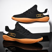 Load image into Gallery viewer, Spring and Summer Flying Woven Casual Shoes Large Men&#39;s Shoes Beathable Korean Forrest Gump Sneakers
