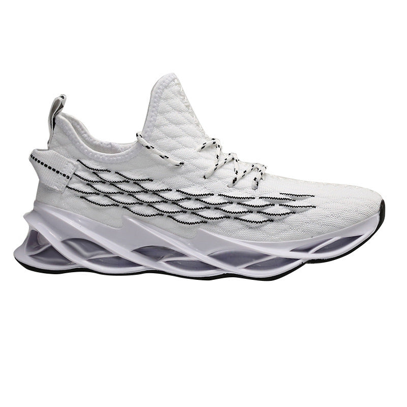 Men's Sports Shoes Flying Woven Tide Shoes Running Shoes Blade Men's Fashion Shoes