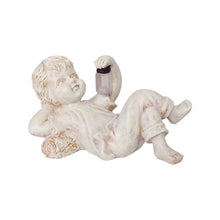 Load image into Gallery viewer, Home Decor Resin Craft With Firefly Jar Garden Statue Children Desktop Accessories Boy Girl Cute Gift Outdoor Solar Lighted Art
