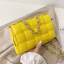 Load image into Gallery viewer, Woven soft top chain pack with versatile cross shoulder
