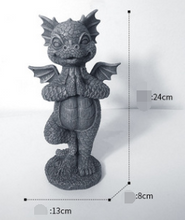 Load image into Gallery viewer, Garden Dragon Resin Crafts Statue Outdoor Home Desktop Decoration Ornaments
