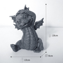 Load image into Gallery viewer, Garden Dragon Resin Crafts Statue Outdoor Home Desktop Decoration Ornaments
