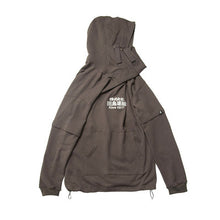Load image into Gallery viewer, High collar coat hooded sweater
