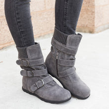 Load image into Gallery viewer, Casual Winter Boots Strap Buckle Shoes
