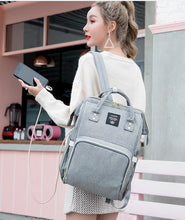 Load image into Gallery viewer, Large Capacity Diaper Bag Mummy Nursing Nappy Backpacks Travel Baby
